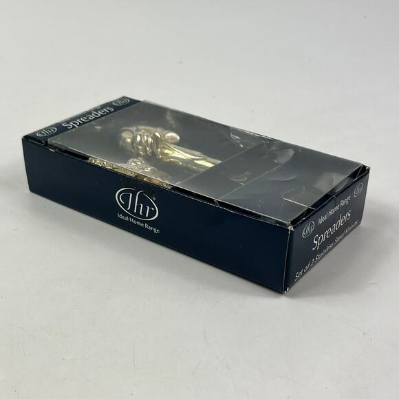 IHR Christmas Santa Candy Cane Spreader Set Stainless Steel Handles 5.5" Holiday - Picture 2 of 10